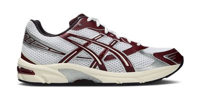 Asics 1130 White/Maroon Banner