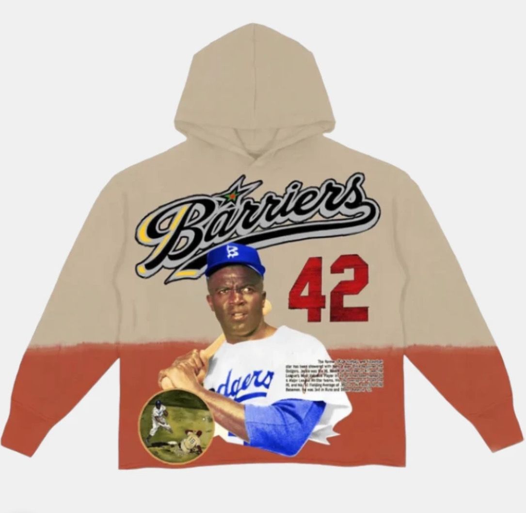 Barriers Jackie Robinson Hoodie