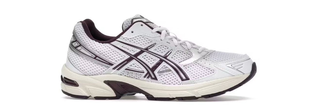 Asics Gel-1130 White/Deep Plum