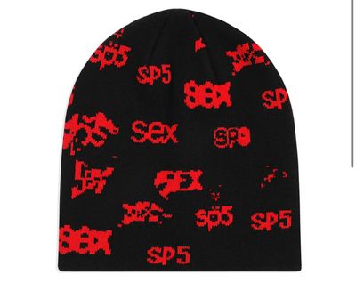 SP5DER &quot;SEX&quot; BEANIE