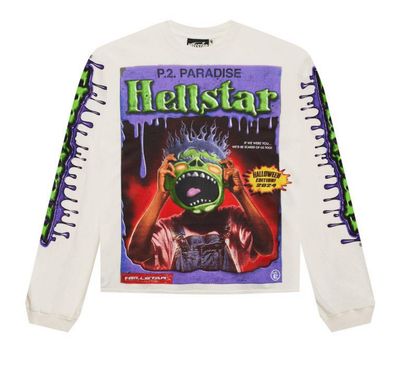 Hellstar Horror Book Longsleeve