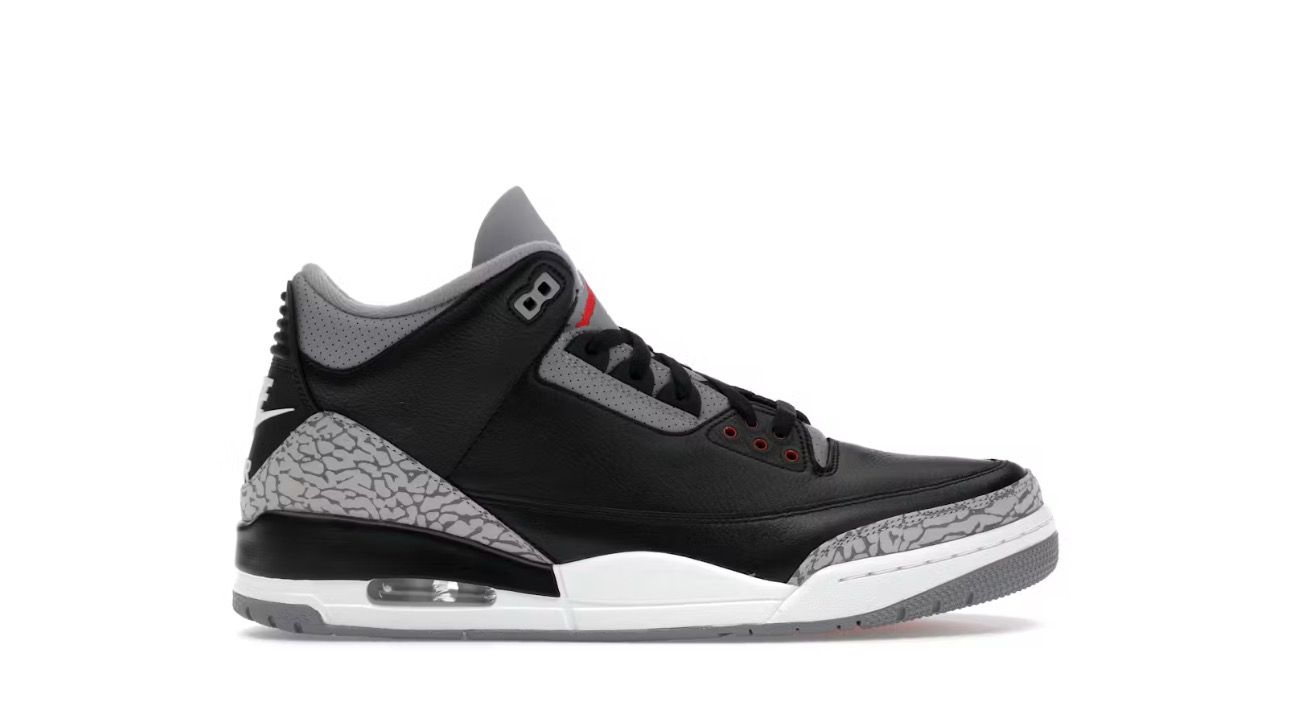 Jordan 3 Black Cement (2024)