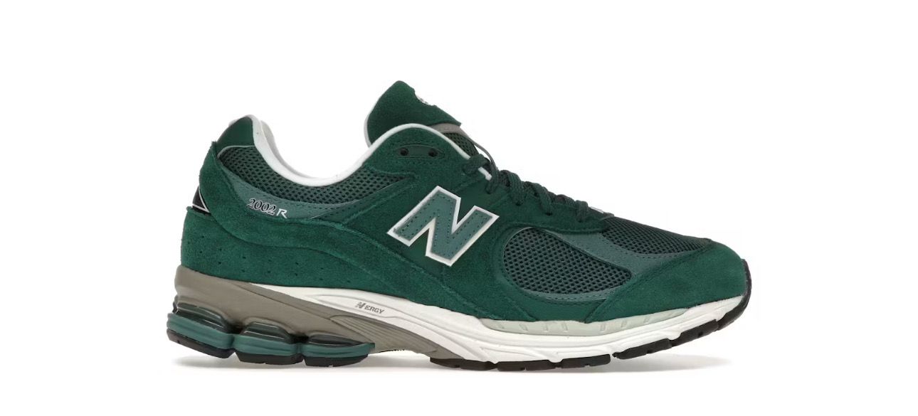 New Balance 2002R Green Green