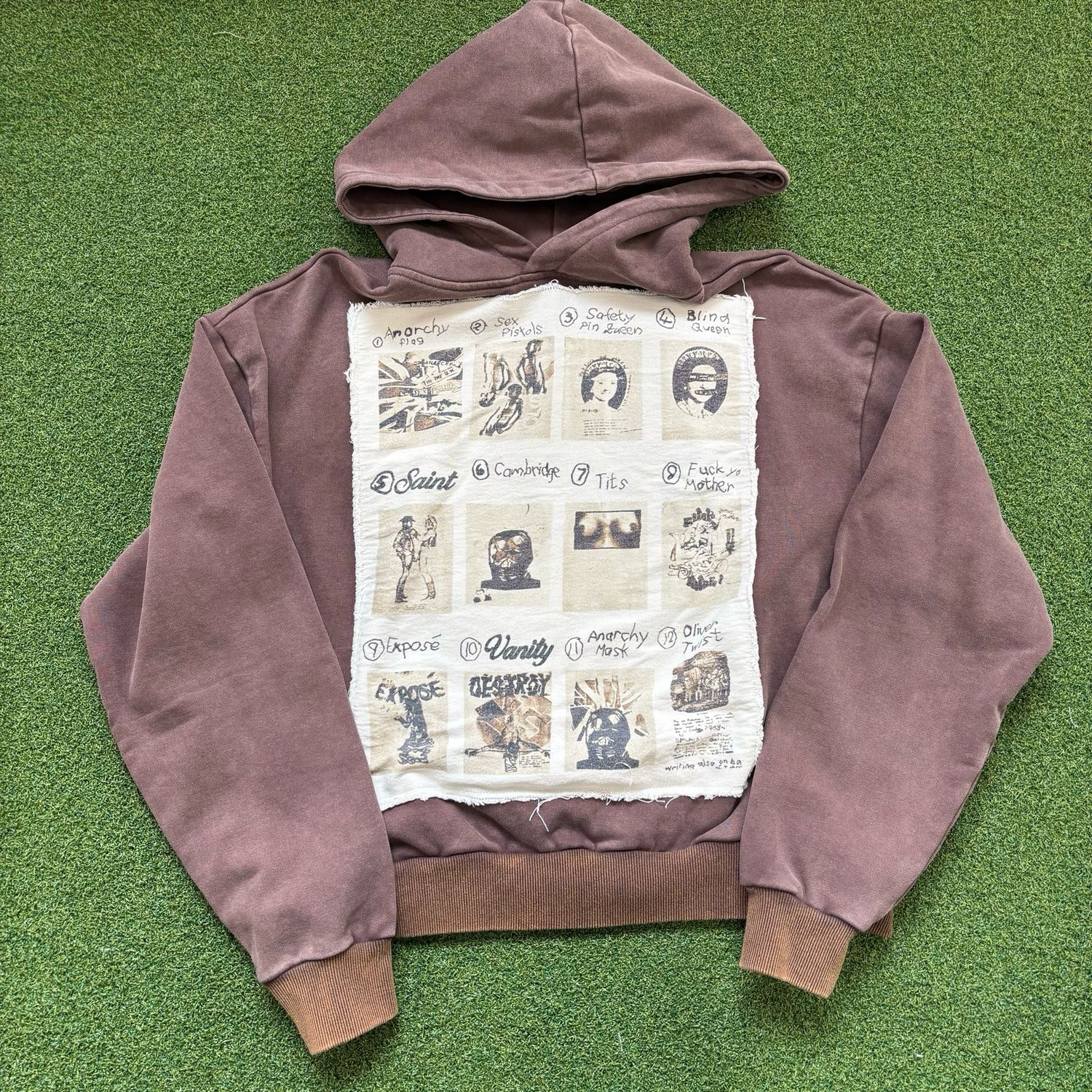 Saint Vanity Vain Hoodie (Brown)