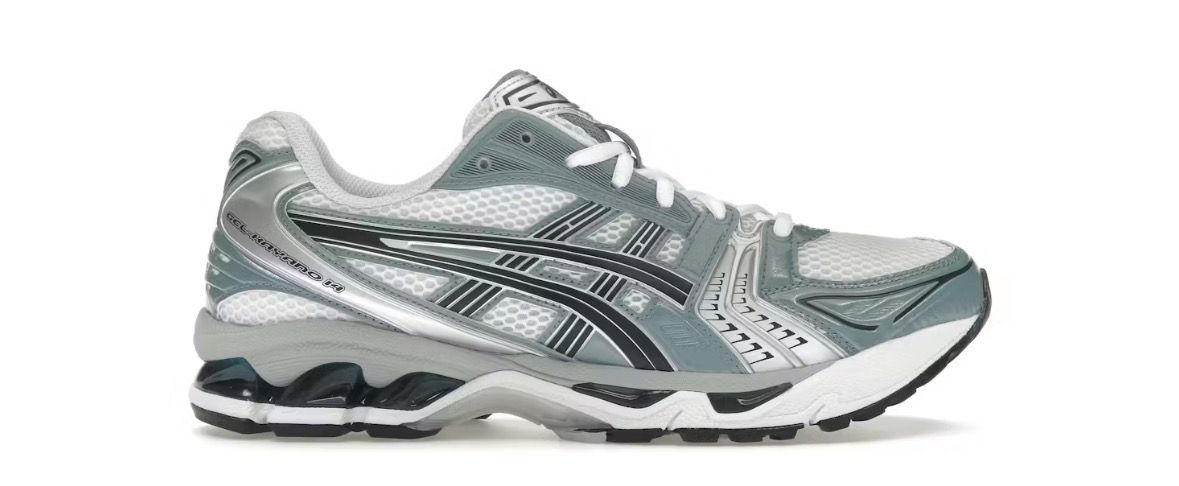 Asics Gel-Kayano 14 White Fjord Grey