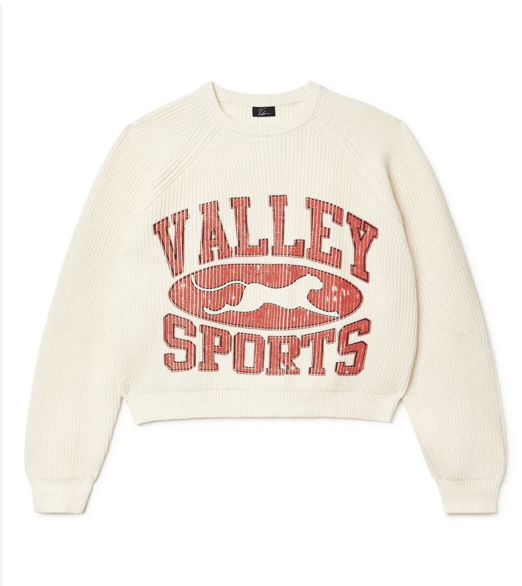 Vale Sports Fisherman Knit Sweater (Cream)
