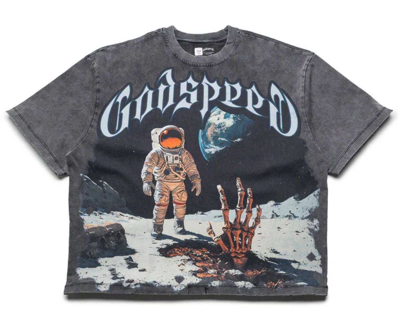 Godspeed First Contact Tee (Grey Wash)