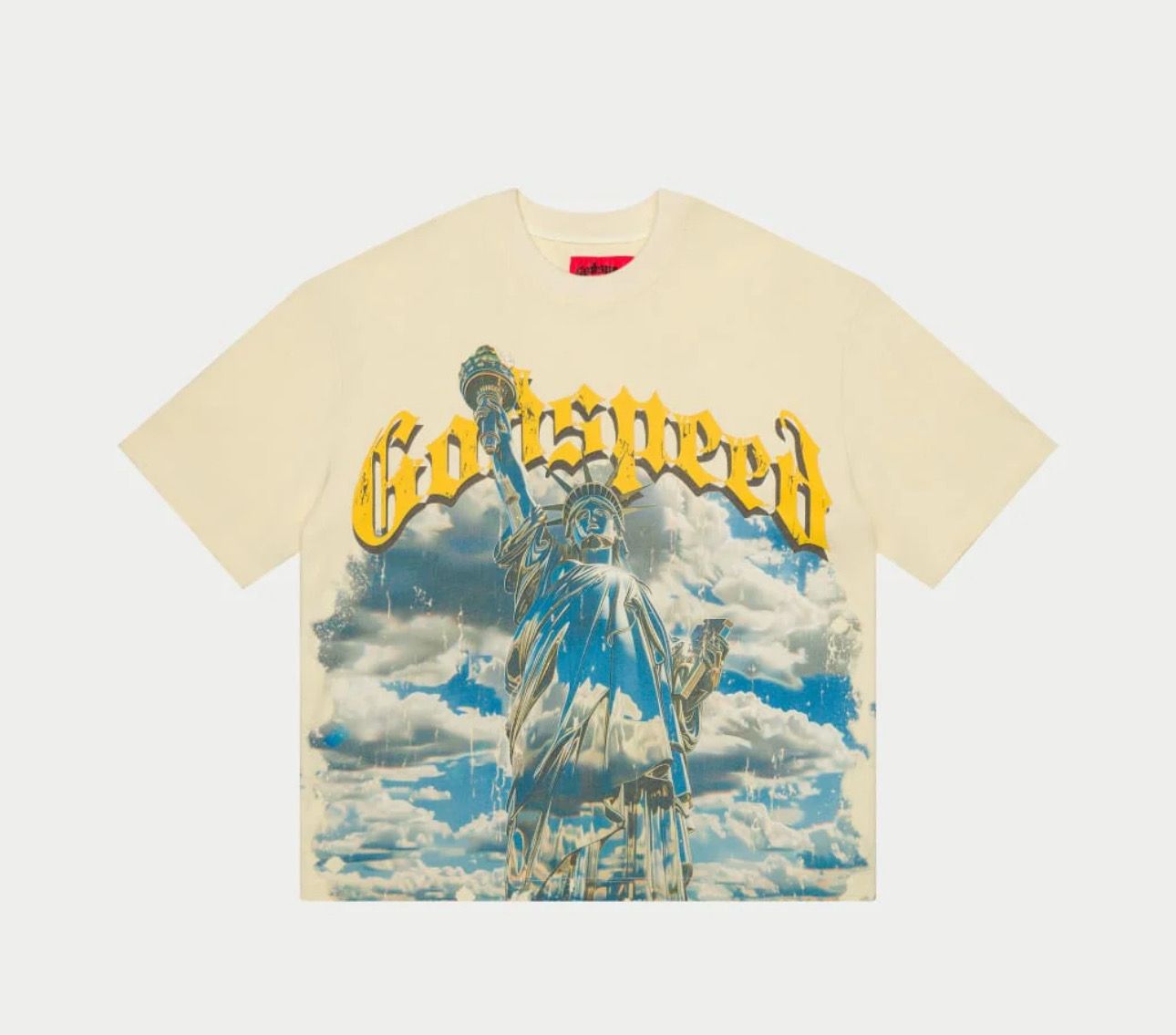 Godspeed Chrome Liberty Tee ( Bone)