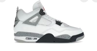 Jordan 4 White Cement