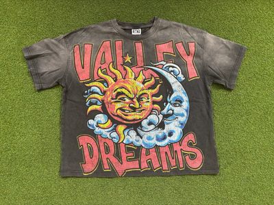 Vale Thrashed Sun Black Tee