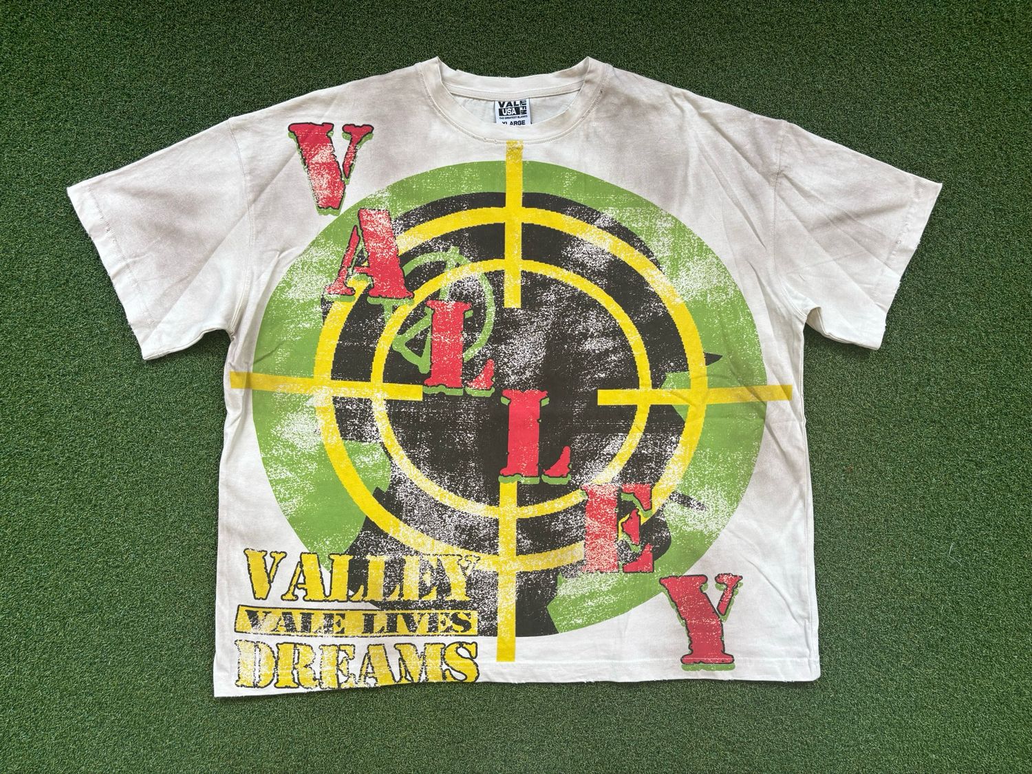 Vale Target Cream Tee