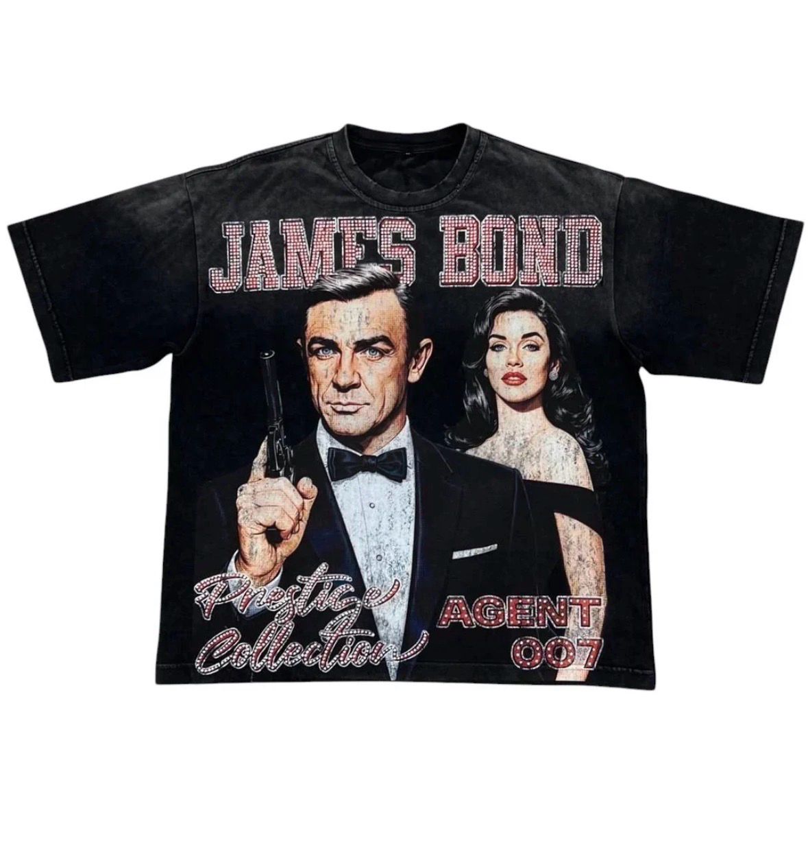 Prestige James Bond Tee (Black)