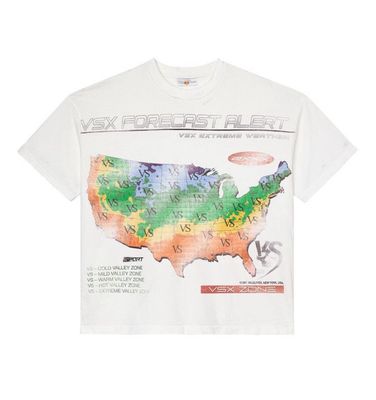 Vale Forecast Alert Tee (White)