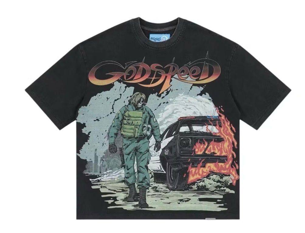Godspeed Khaos Tee Black