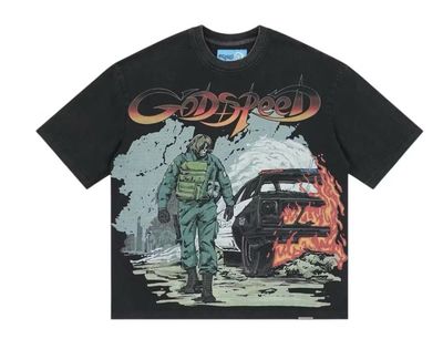 Godspeed Khaos Tee Black