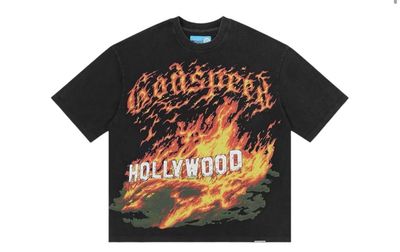 Godspeed Hollywood Inferno Tee Black