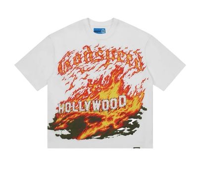 Godspeed Hollywood Inferno Tee White