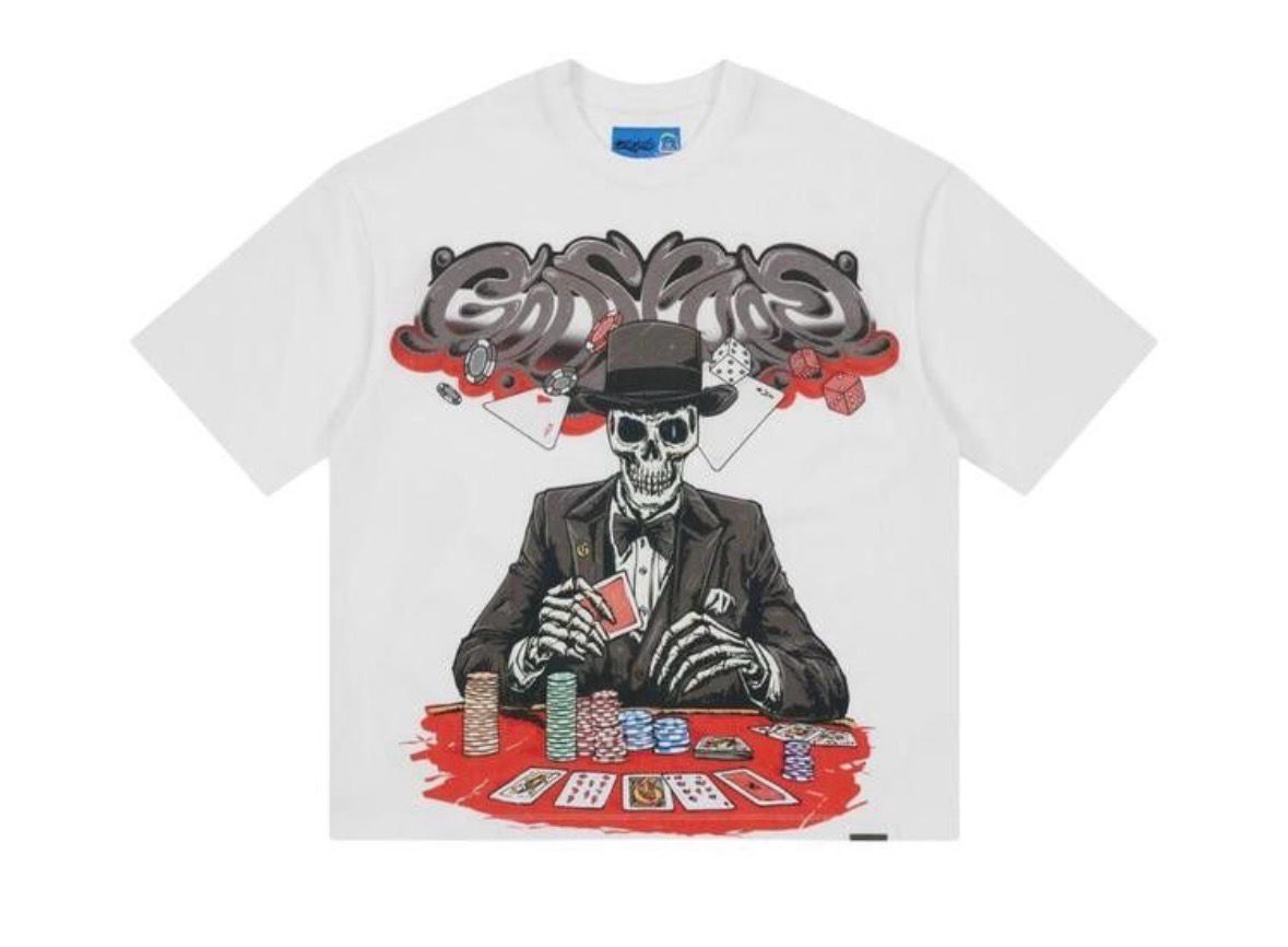 Godspeed High Stakes Tee White