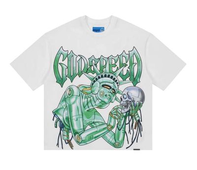 Godspeed Freedoms Protocol Tee White