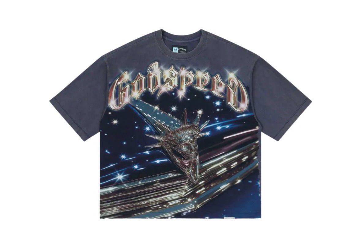 Godspeed Liberty Cruiser Tee Navy