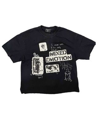Mixed Emotion Stamped Tee