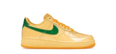Nike AF1 Patent Topaz Gold Pine Green