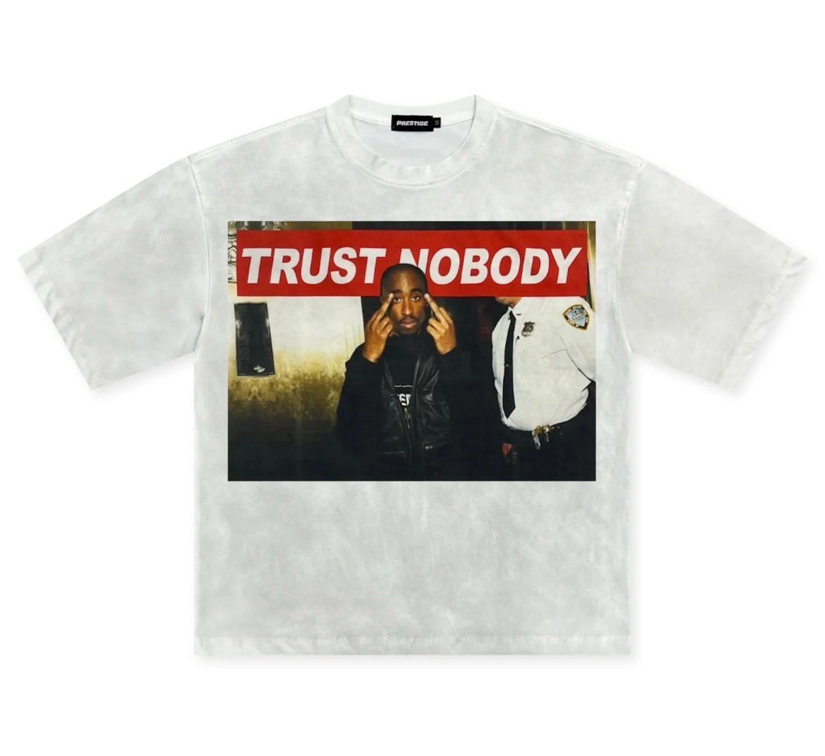 Prestige Trust No One Tee (White)