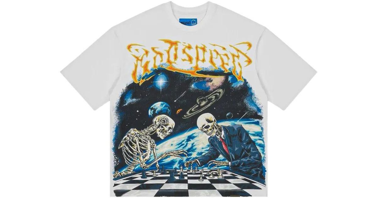 Godspeed Checkmate Tee White