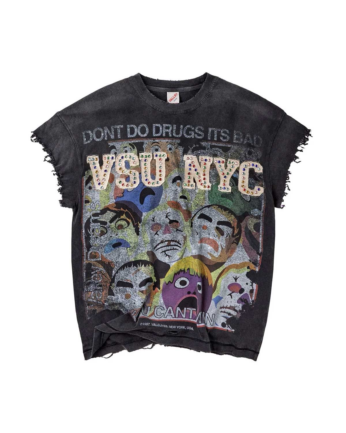 Vale Don't Do Drugs Tee Black