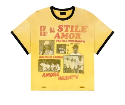 Stile De Amor Yellow Popolare Tee