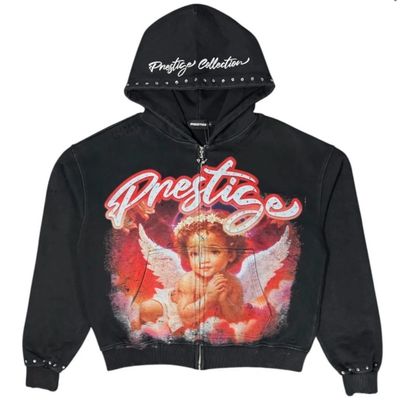 Prestige Black/Red Angel Hoodie