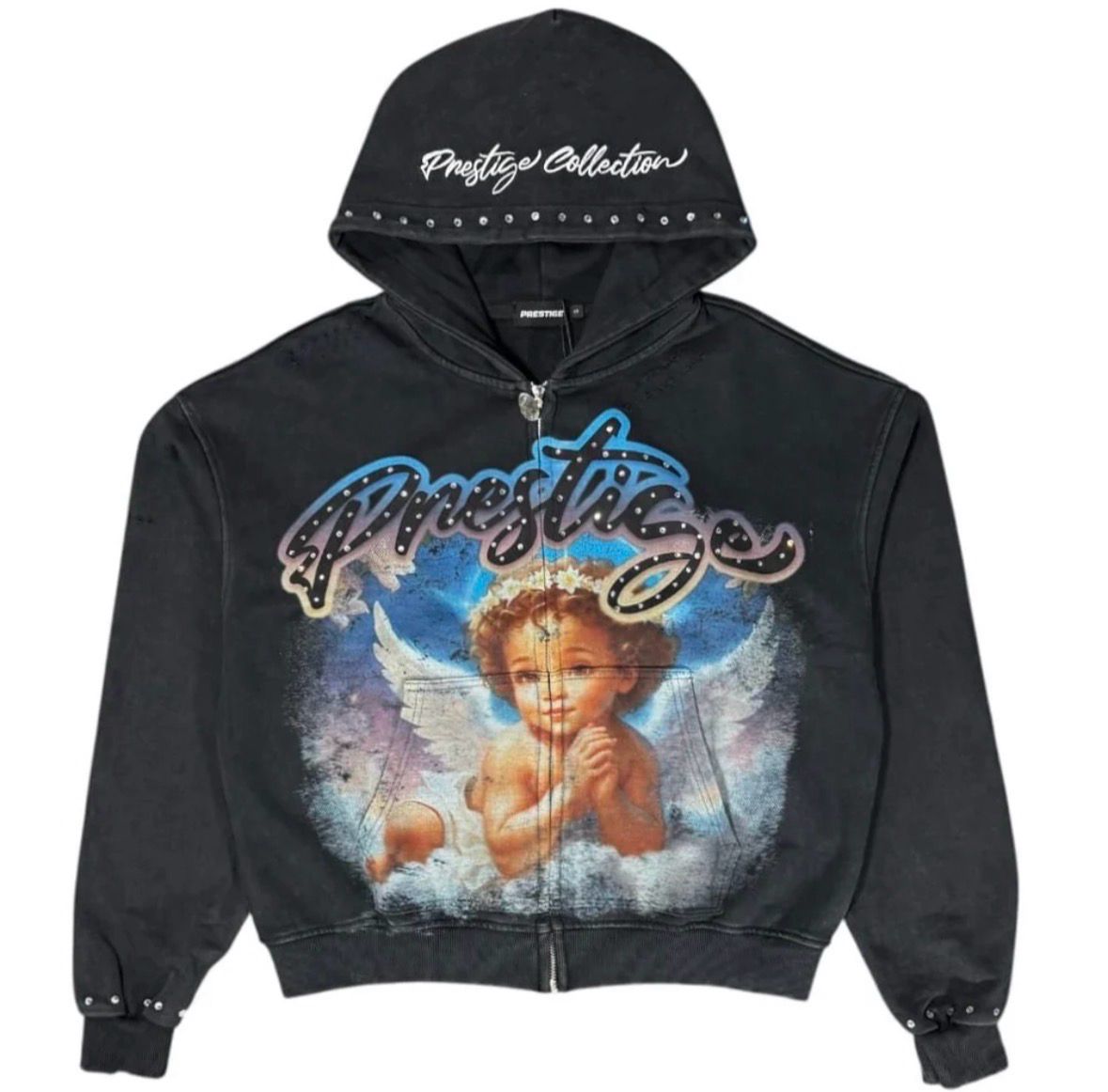 Prestige Black/Blue Hoodie