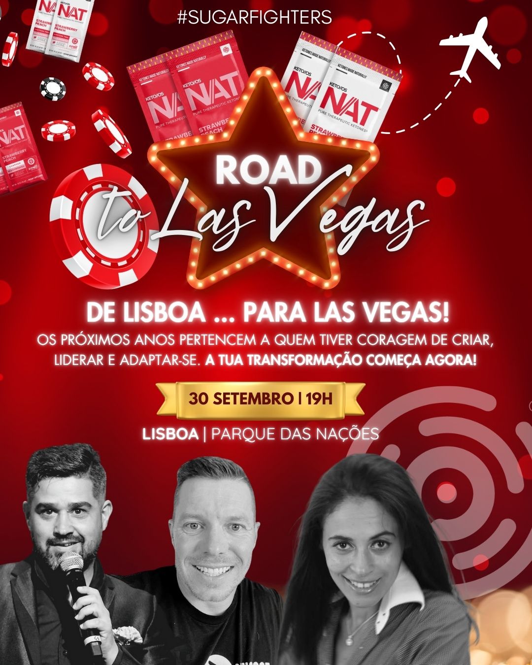 🎟️ ROAD TO LAS VEGAS | PROMOTOR | 30 SETEMBRO
