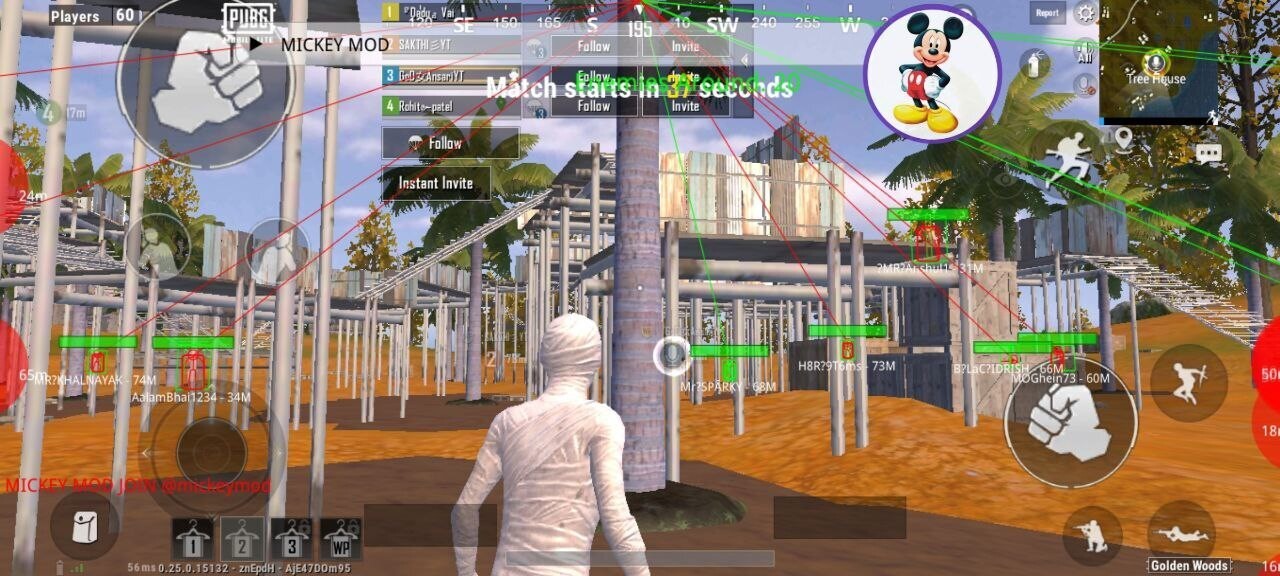 ميكي مود 64 بت مفتاح شهري