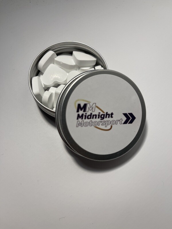 Mint Tin Novelty Gift Midnight Motorsport