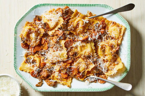 Ravioli Al Brasato (beef ragu)