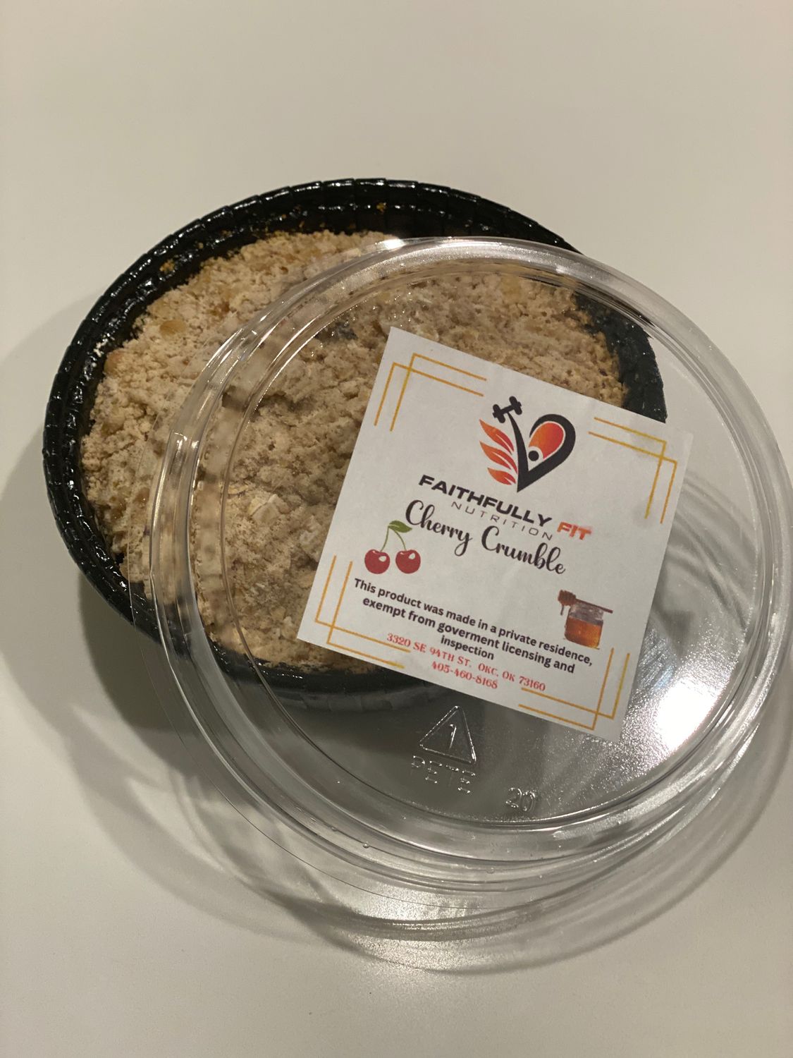 Protein Fruit Crumble