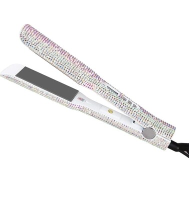 Bedazzled Crystal Diamond Professional Hair Straightener - 2 inch