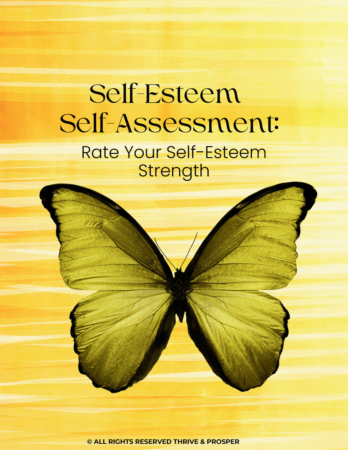 Self-Esteem Self-Assessment
