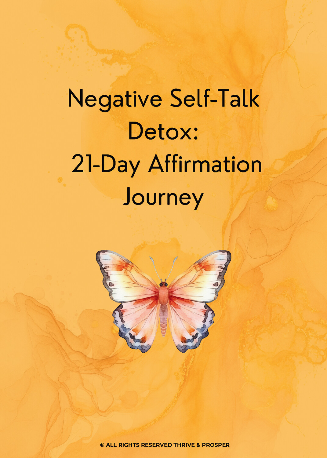 Negative Self-Talk Detox: 21-Day Affirmation Journey