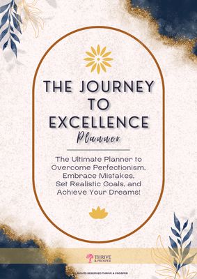 The Journey to Excellence Planner