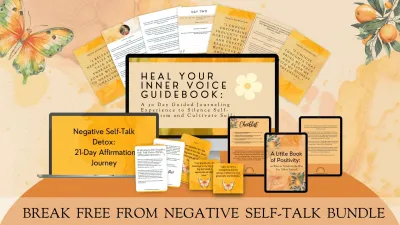 THE BREAK FREE FROM NEGATIVE SELF-TALK - MEGA BUNDLE! THE BREAK FREE FROM NEGATIVE SELF-TALK - MEGA BUNDLE!