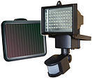 Projecteur solaire 60 LED avec détecteur de mouvement