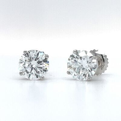 1.00 Carat Lab Grown Diamond Studs 1.00 Carat Lab Grown Diamond Studs