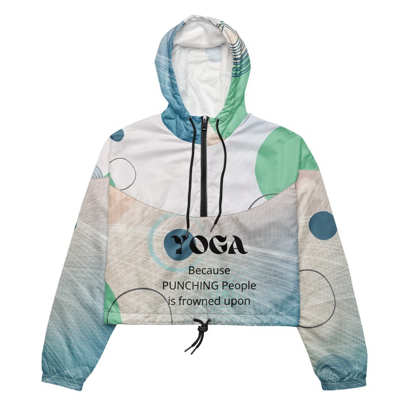 YOGA Women’s Cropped Windbreaker
