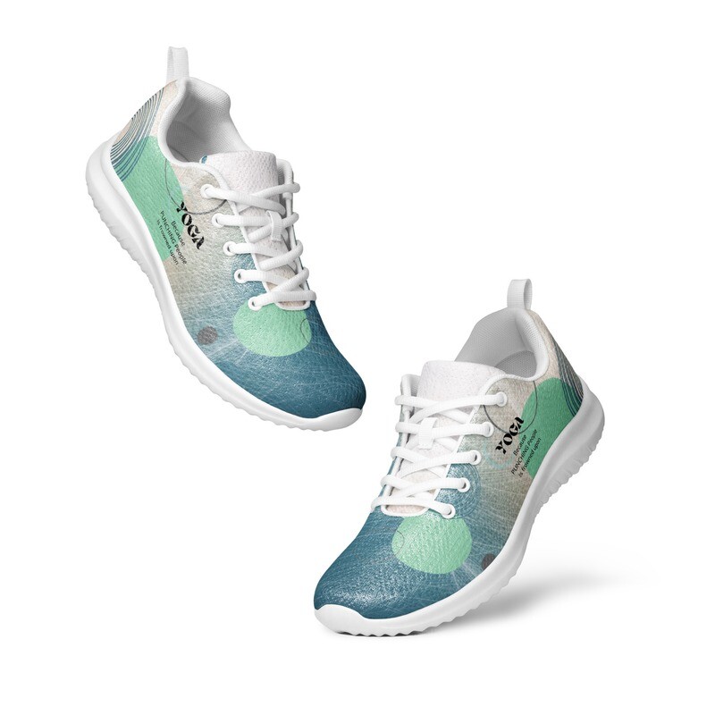 YOGA Geometric Pattern Women’s Athletic Shoes
