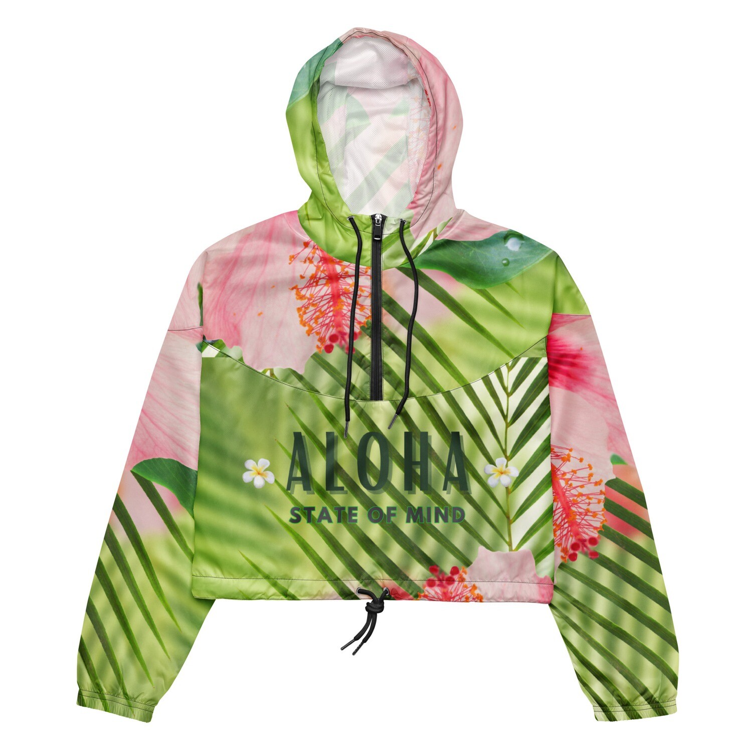 Aloha State of Mind Women’s Cropped Windbreaker