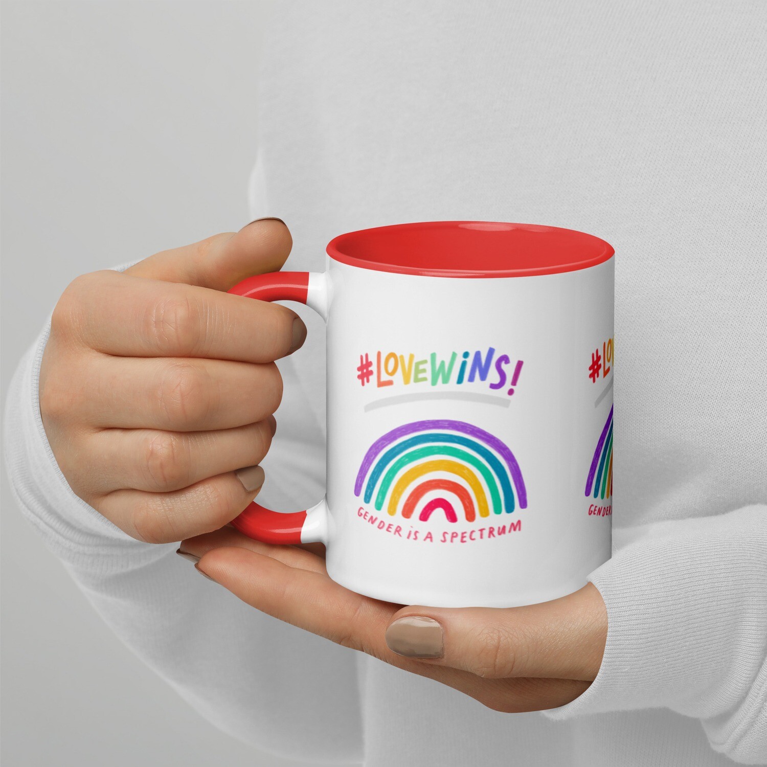 Love Wins Pride Month LGBTQ Mug