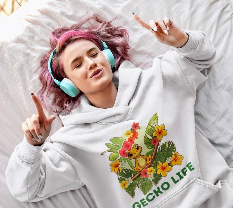 Gecko Life Youth Stylish Hoodie
