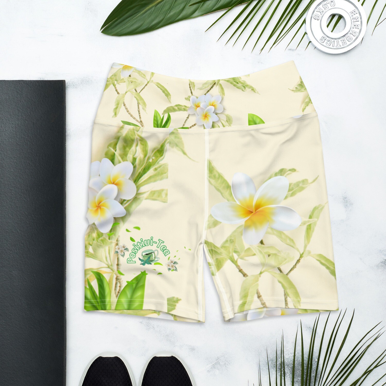 Positivi-Tea Yoga, Swim, Exercise, Running, Hiking Aloha Surf Shorts